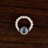 Pearl and Chalcedony Chain Bracelet Pearl and Chalcedony Chain Bracelet in 925 Sterling Silver — additional product view 4